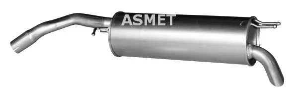 ASMET 16.038 - Endschalldämpfer Bestpreis